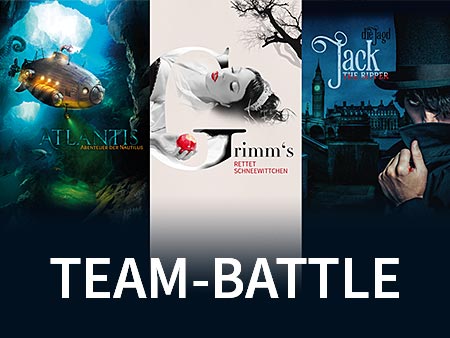 Team Battle - zwei bis drei Teams - 1 Sieger Team Battle - zwei bis drei Teams - 1 Sieger